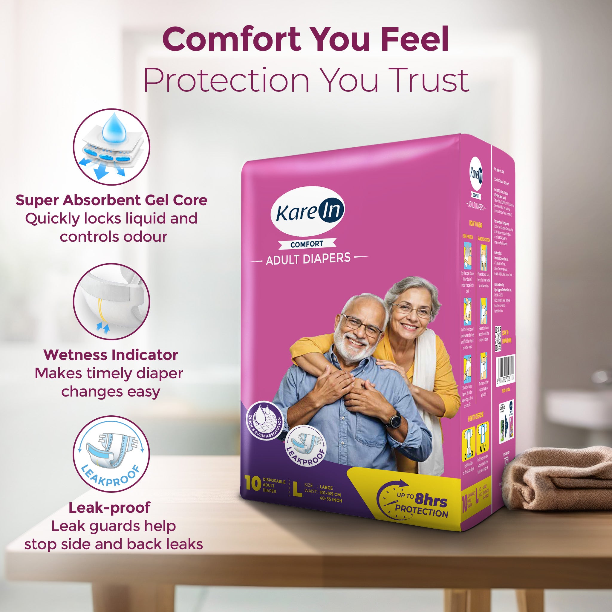 Karein Comfort Adult Diaper Tape