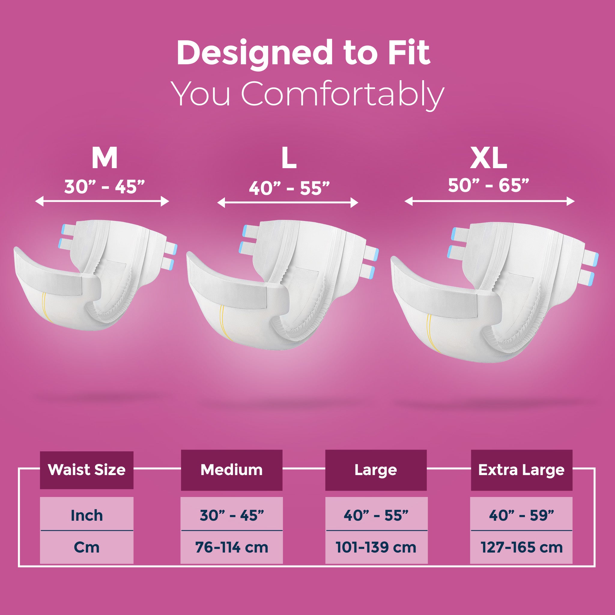 Karein Comfort Adult Diaper Tape