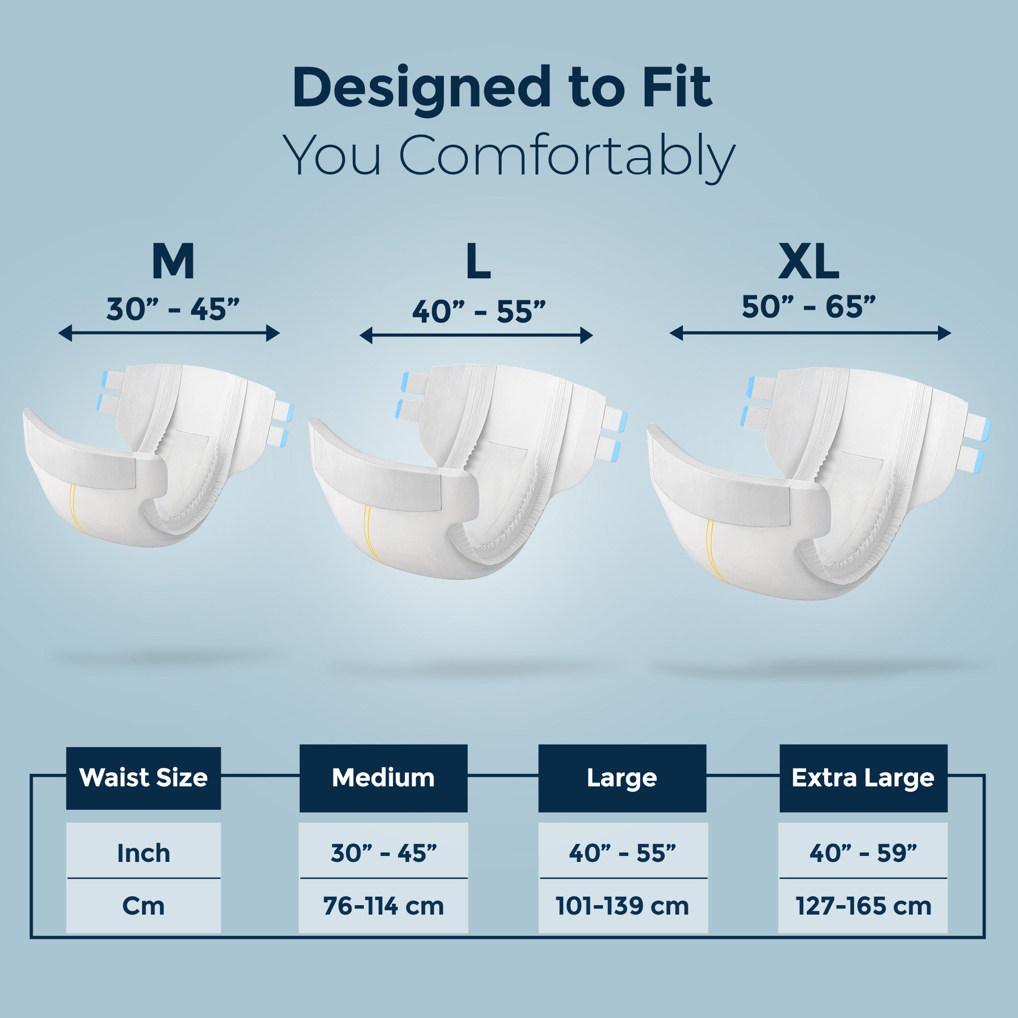 Karein Premium Adult Diaper Tape XL 10X6